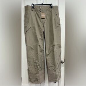 Patagonia Men's XL Insulated Powder Town Snow Ski Snowboard Pants Grey NWT